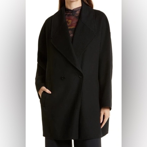 NWT Ted Baker Caysa Wool-blend Cocoon Coat - Picture 6 of 15